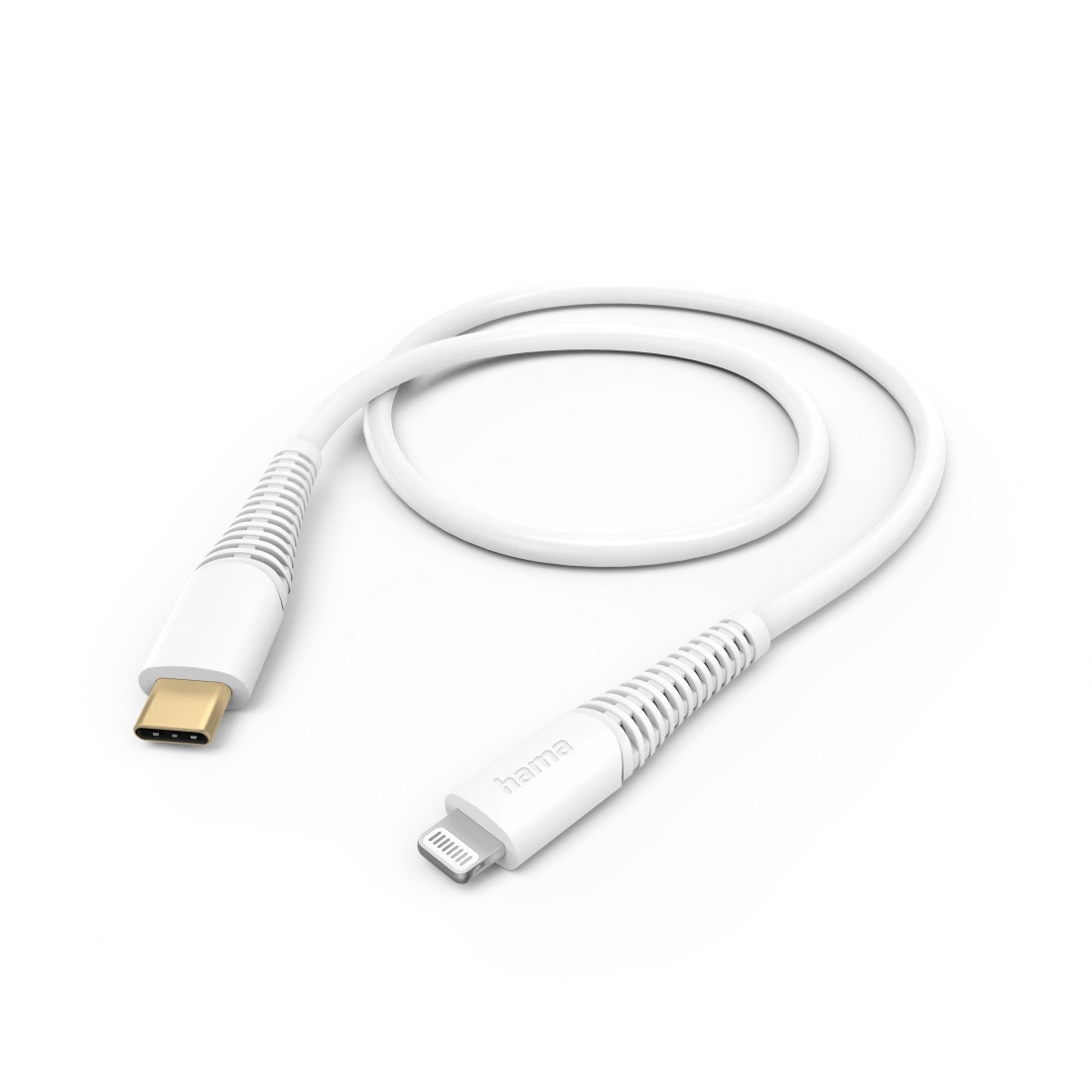 FIC Lightning - USB-C, (1,5m), fehér