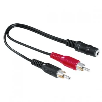 FIC ADAPTER SZTEREO 3,5MM JACK ALJ - 2RCA DUGÓ