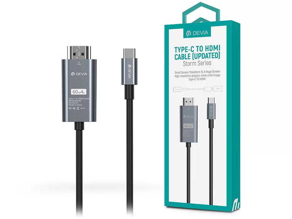 Devia USB C - HDMI KÁBEL (2 méter)