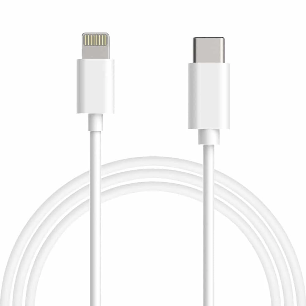 Apple gyári USB-C / Lightning töltő- és adatkábel, 2m, fehér, MW2R3ZM/A