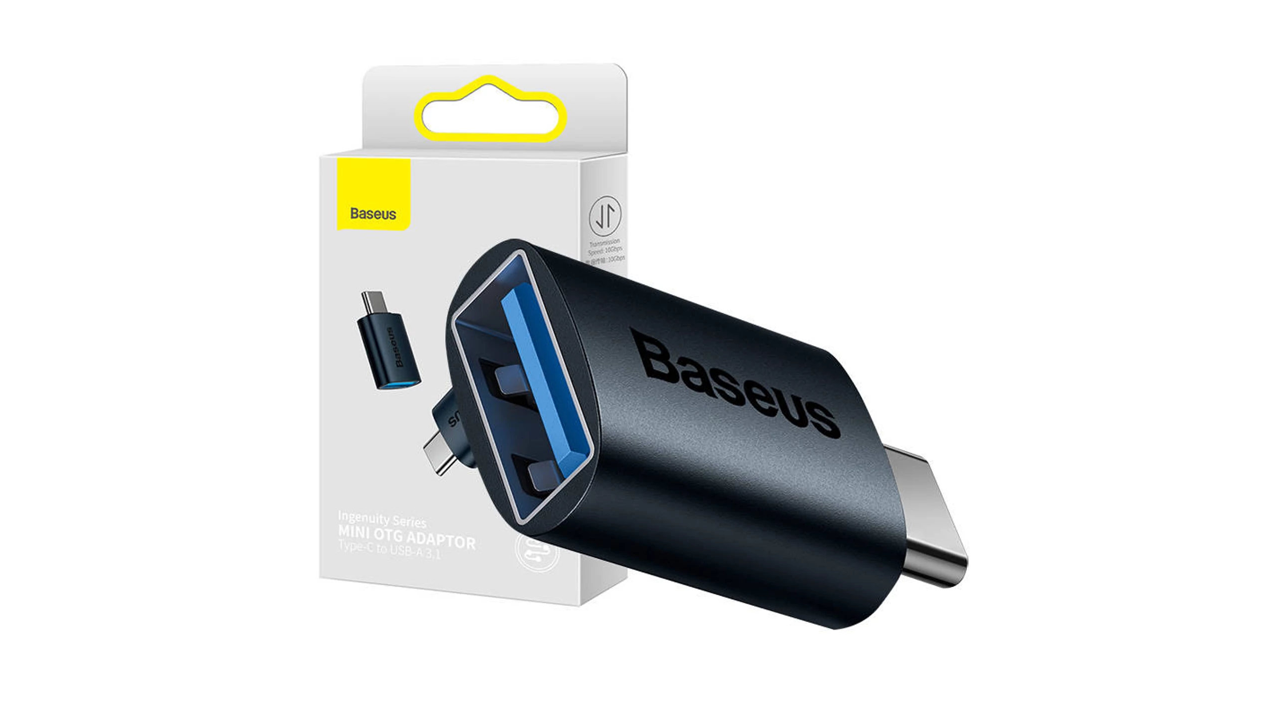 BASEUS INGENUITY USB-A - TYPE-C ADAPTER