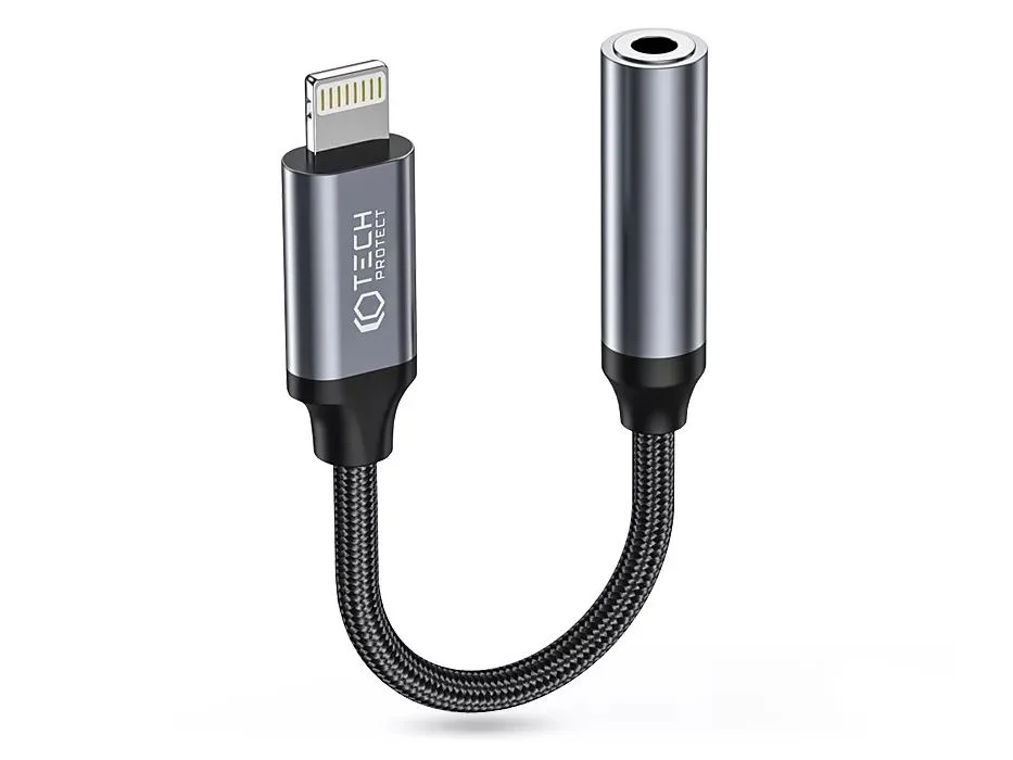 TECH-PROTECT LIGHTNING - 3.5 MM JACK ADAPTER