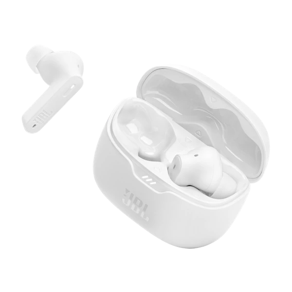 JBL TUNE BEAM Bluetooth Headset / Fülhallgató / TWS, fehér