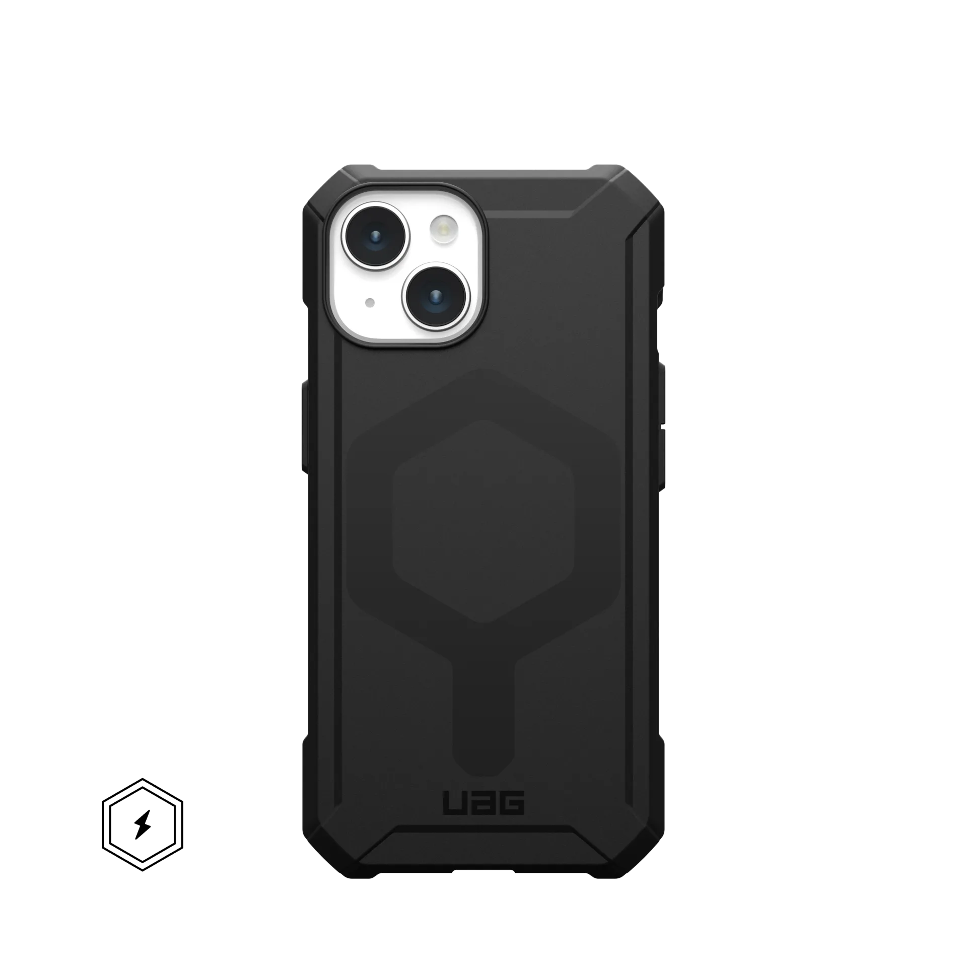 UAG ESSENTIAL ARMOR Apple iPhone 15  (magsafe, fekete)