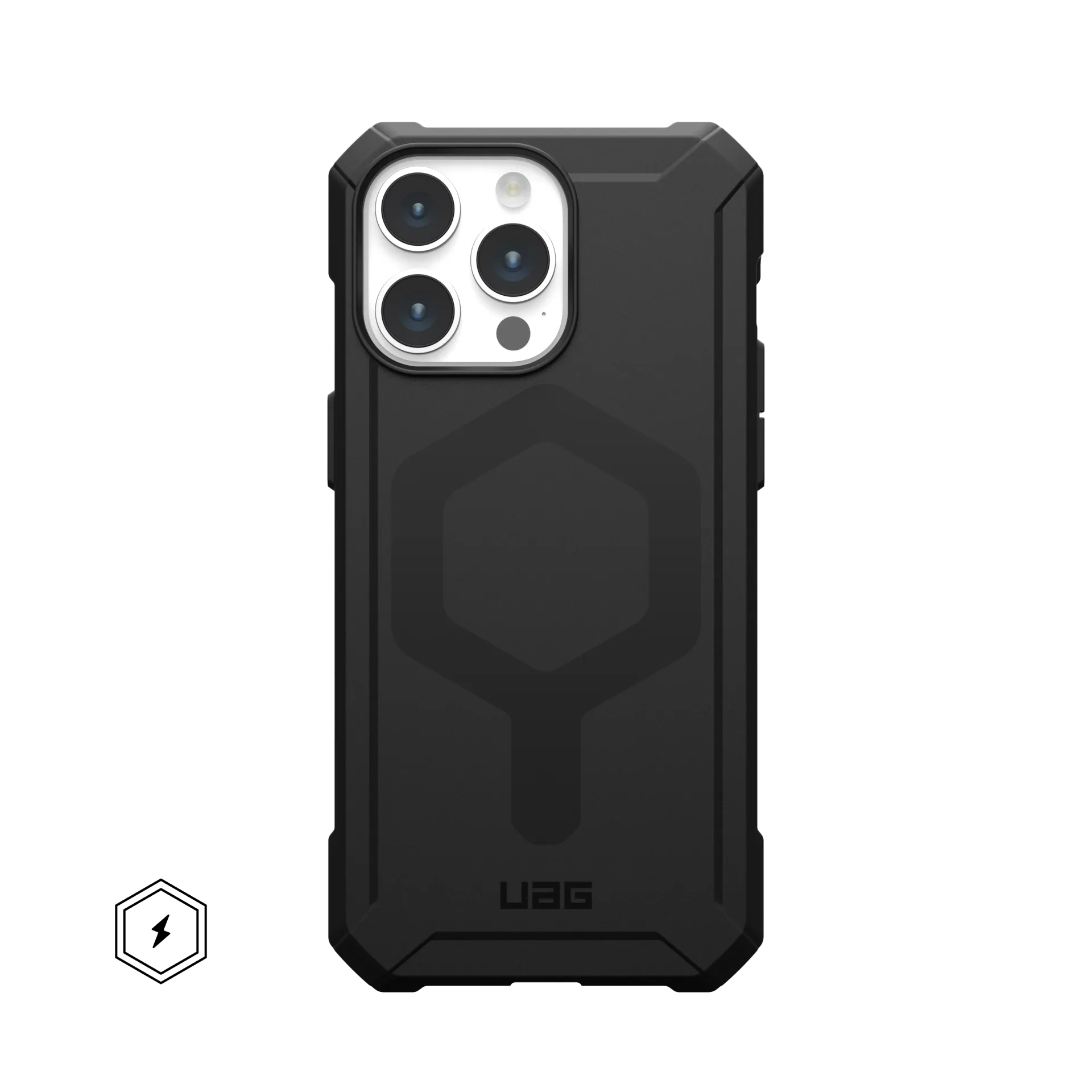 UAG Essential Armor MagSafe Apple iPhone 15 Pro Max hátlap tok, fekete