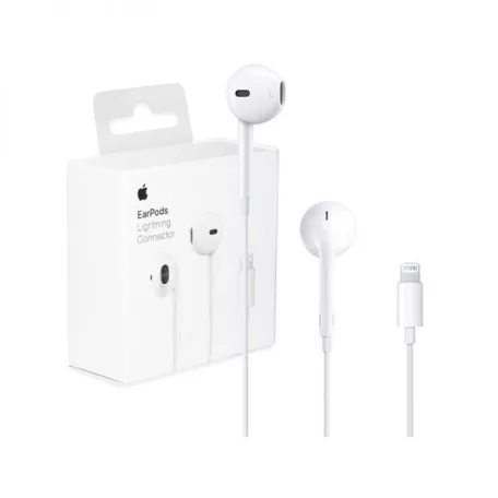 Apple EarPods iPhone 7 gyári sztereo headset lightning csatlakozóval (MMTN2AM/A)