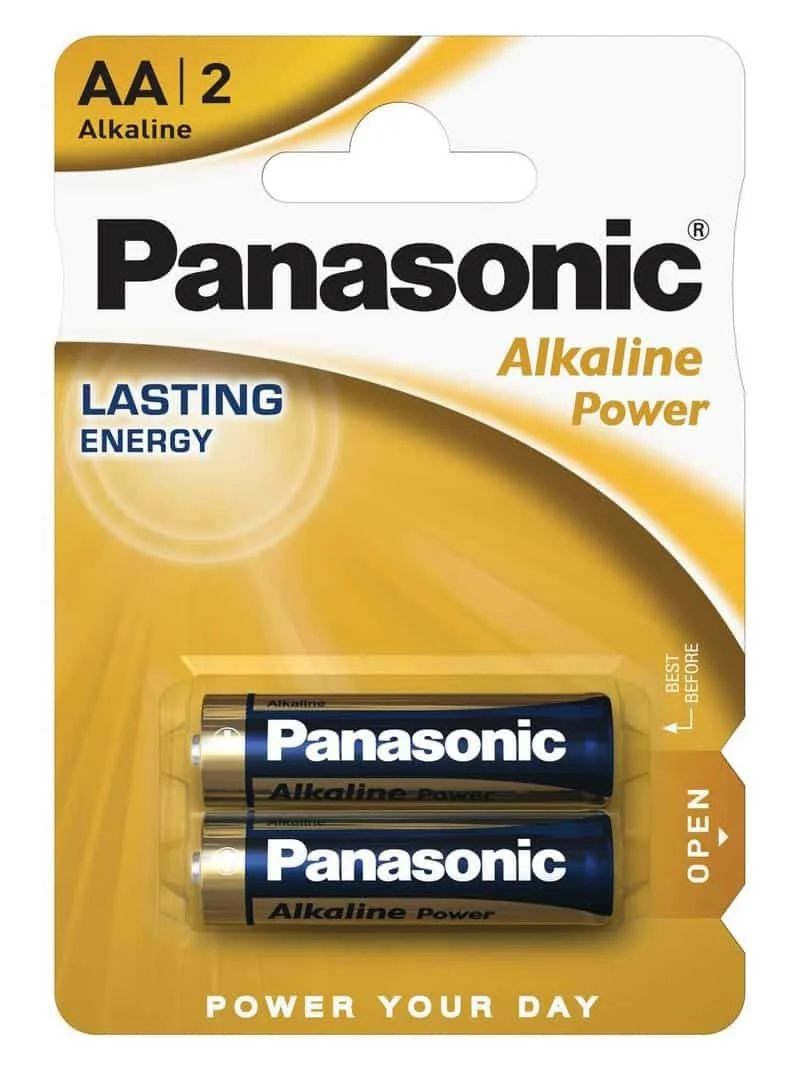 PANASONIC tartós elem (AA, LR6APB, 1.5V, alkáli) (2db/cs)