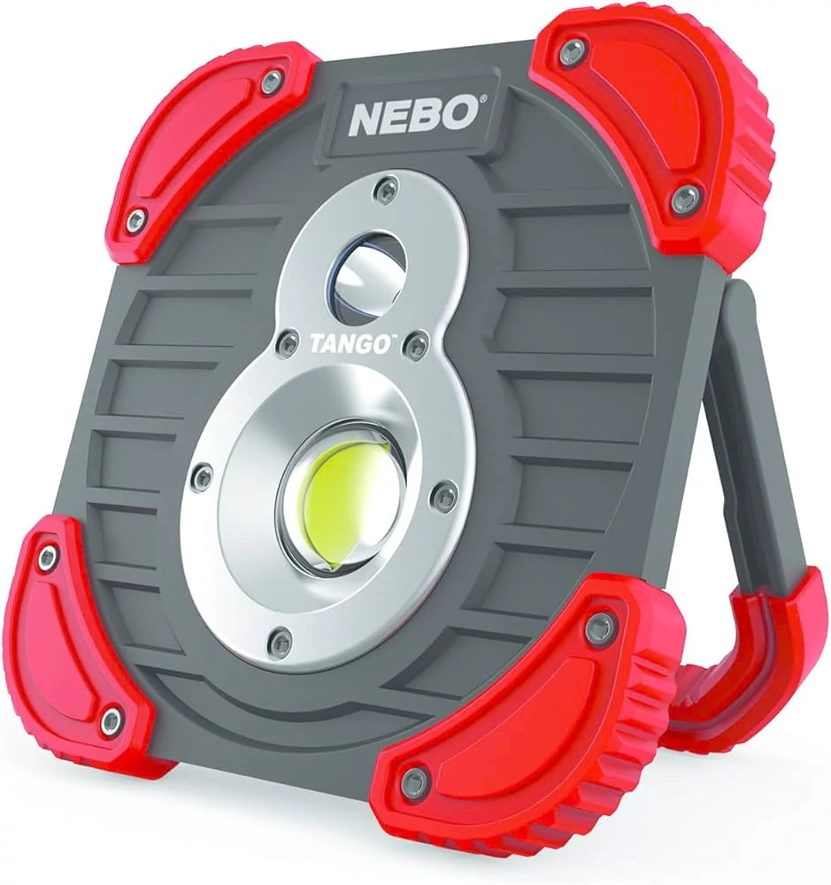 NEBO TANGO NE6665 spotlámpa, USB PowerBank, víz- és ütésálló, forgatható alap munkalámpa