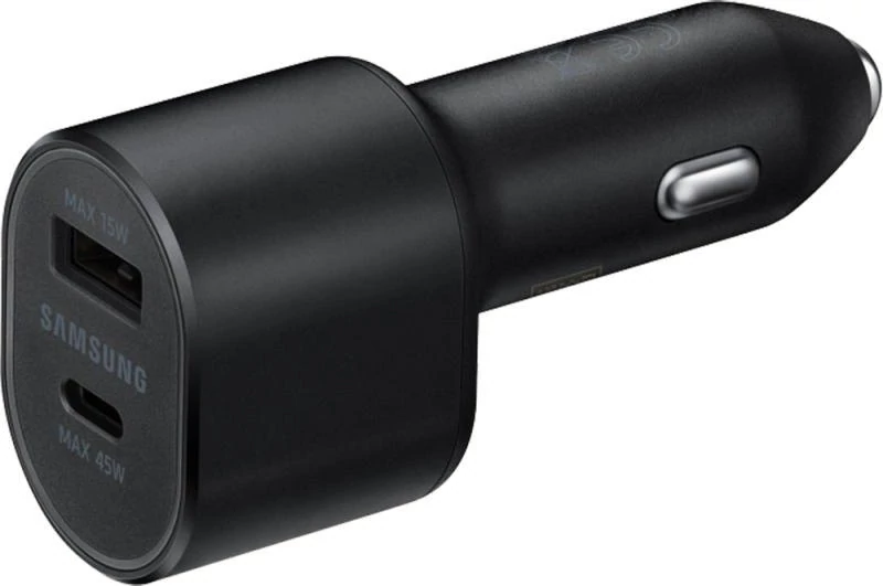 SAMSUNG 2 PORT AUTÓS TÖLTŐ (45W+15W), FEKETE