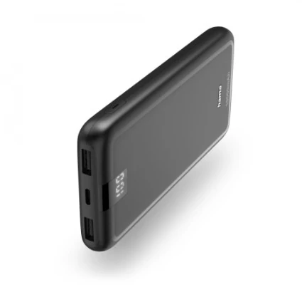 HAMA 10000mAh FEKETE Külső akkumulátor / Power bank