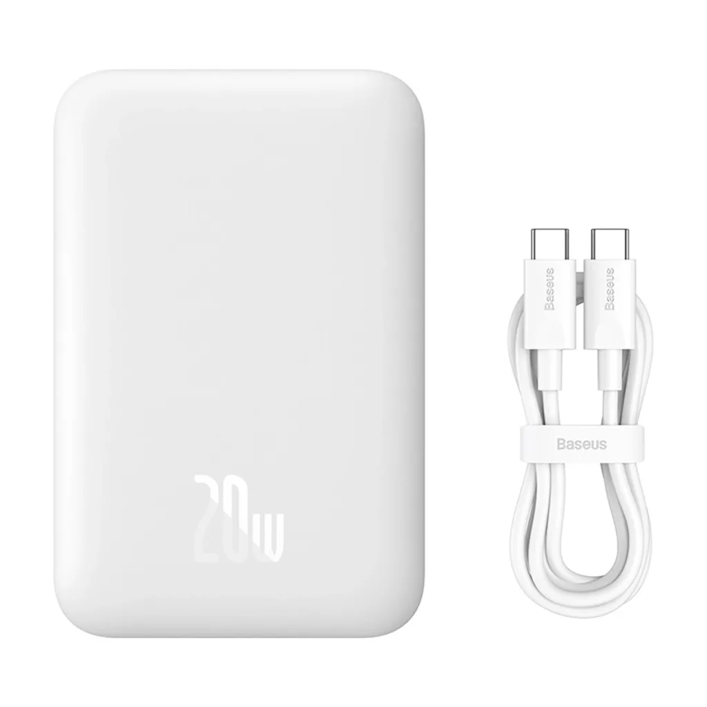 Baseus magnetic mini (MagSafe) 10000mAh, 20W, Külső akkumulátor / Power bank