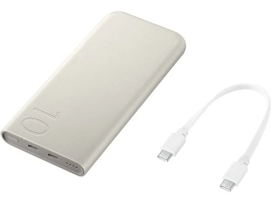 Samsung 10000 mAh Bézs Külső akkumulátor / Power bank