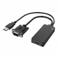 FIC VGA - HDMI adapter +USB (AUDIO)