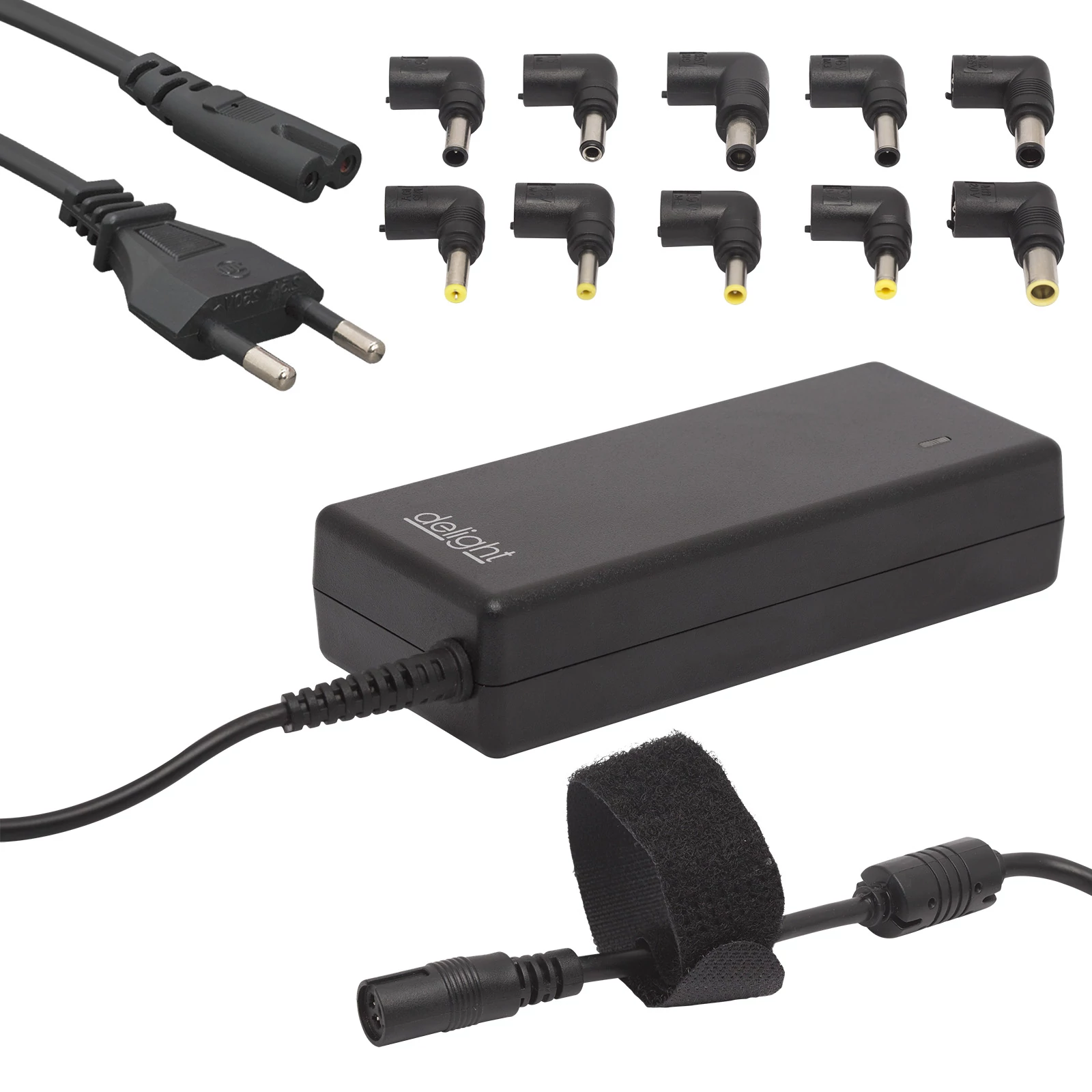 Univerzális laptop/notebook töltő adapter tápkábellel 12-24V/5-6A 90W