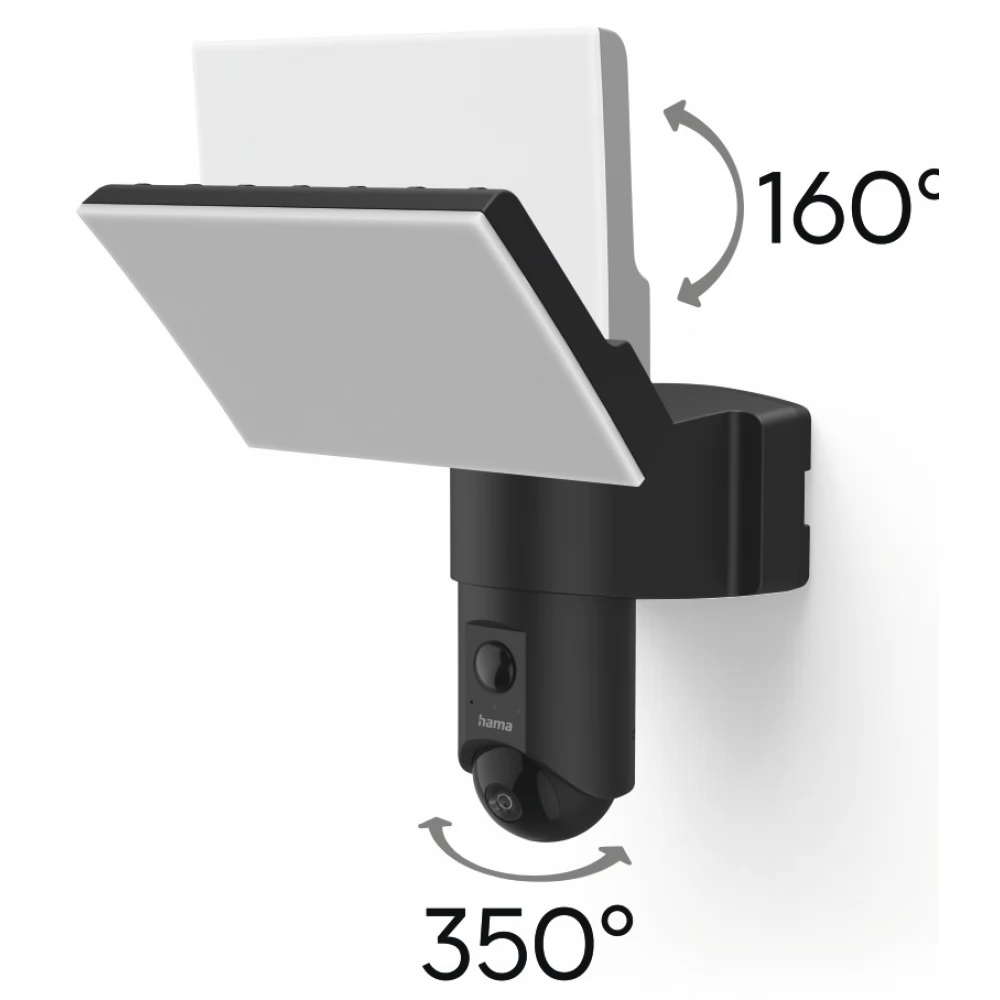 HAMA OKOS WIFI KAMERA + REFLEKTOR / 1080P, ÉJJELLÁTÓ, KÜLTÉRI, MOZG. ÉRZÉKELŐ