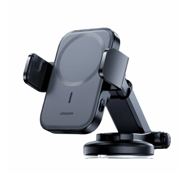 Joyroom autós mágneses tartó 15 W Qi indukciós vezeték nélküli töltő (MagSafe kompatibilis iPhone-na