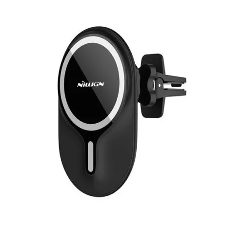 NILLKIN MAGROAD LITE MÁGNESES AUTÓS TARTÓ, SZELLŐZŐRÁCSBA, MAGSAFE, FEKETE