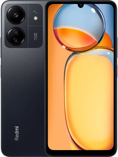 Xiaomi Redmi 13C 4/128GB Dual SIM kártyafüggetlen érintős mobiltelefon, fekete (Android)