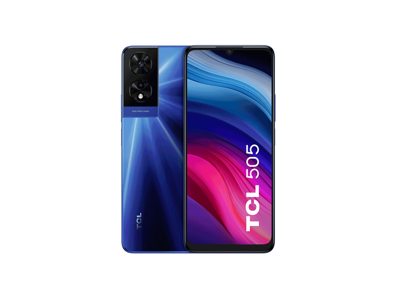 TCL 505 4/128 szürke (Android 14) mobiltelefon / okostelefon