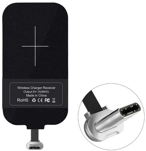 NILLKIN Magic Tags induktív töltéshez, fekete (usb-c)