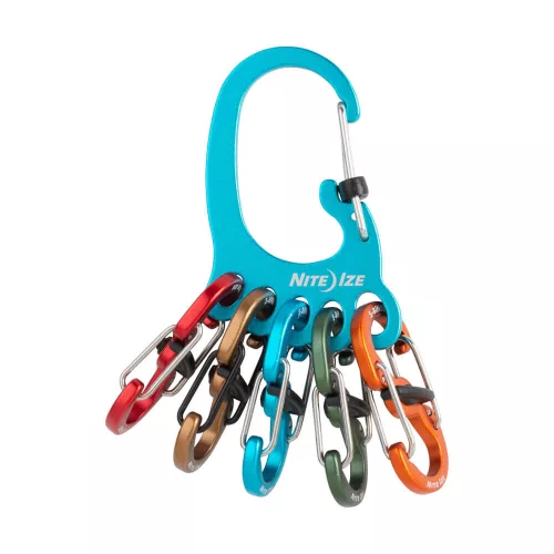 Nite Ize Bigfoot Locker® Keyrack™ alumínium - vegyes