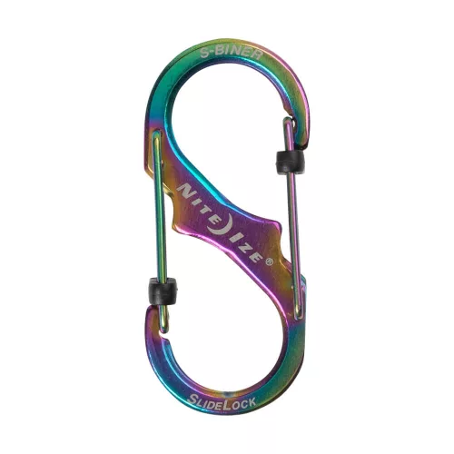 Nite Ize S -Biner® Slidelock® acél #2 - Spectrum