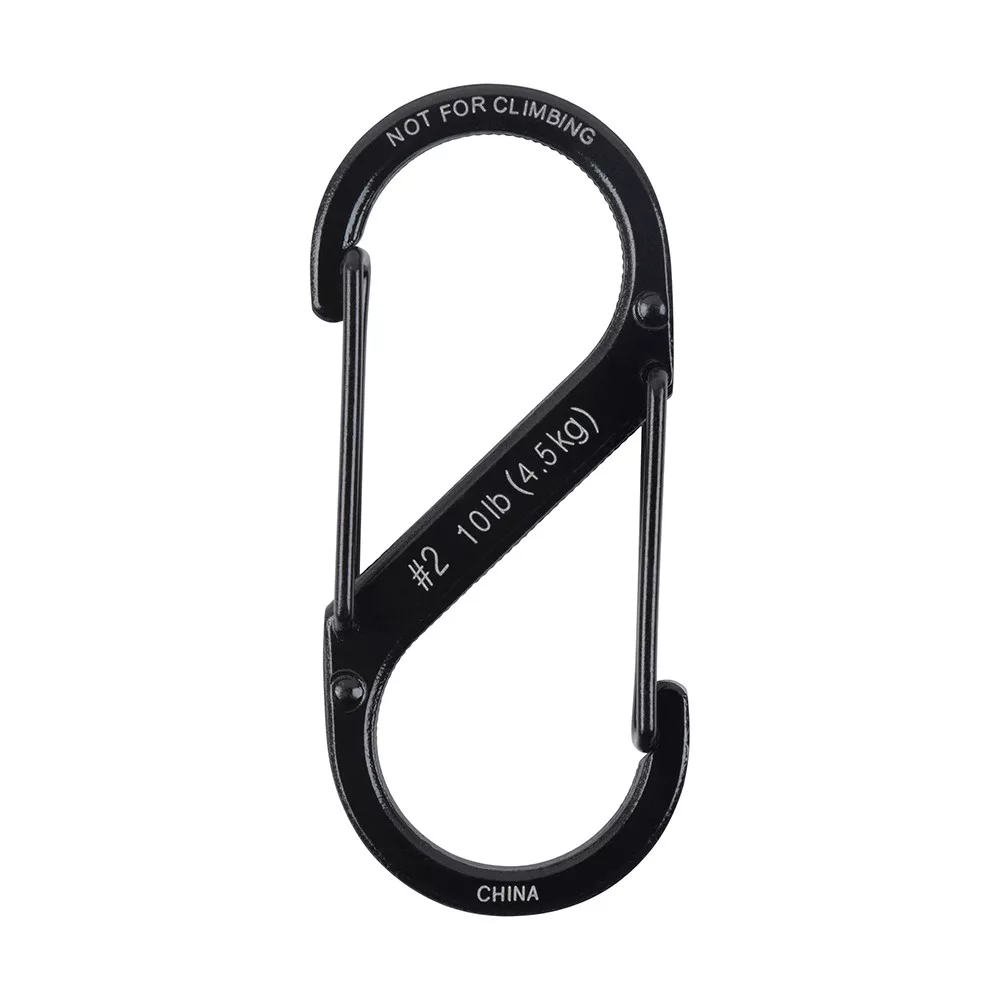 Nite Ize S karabiner (max 4,5kg), fekete (SB2-03-01)