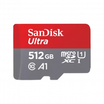 SANDISK MICROSD ULTRA ANDROID KÁRTYA 512GB, 150MB/s, A1, Class 10, UHS-I