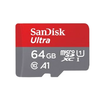 SANDISK MICROSD ULTRAKÁRTYA 64GB, 140MB/s, A1, Class 10, UHS-I