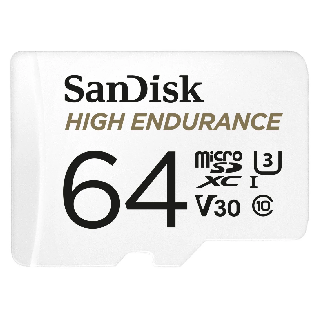 SANDISK MICROSD XC KÁRTYA HIGH ENDURANCE 64GB, 100MB/S,
