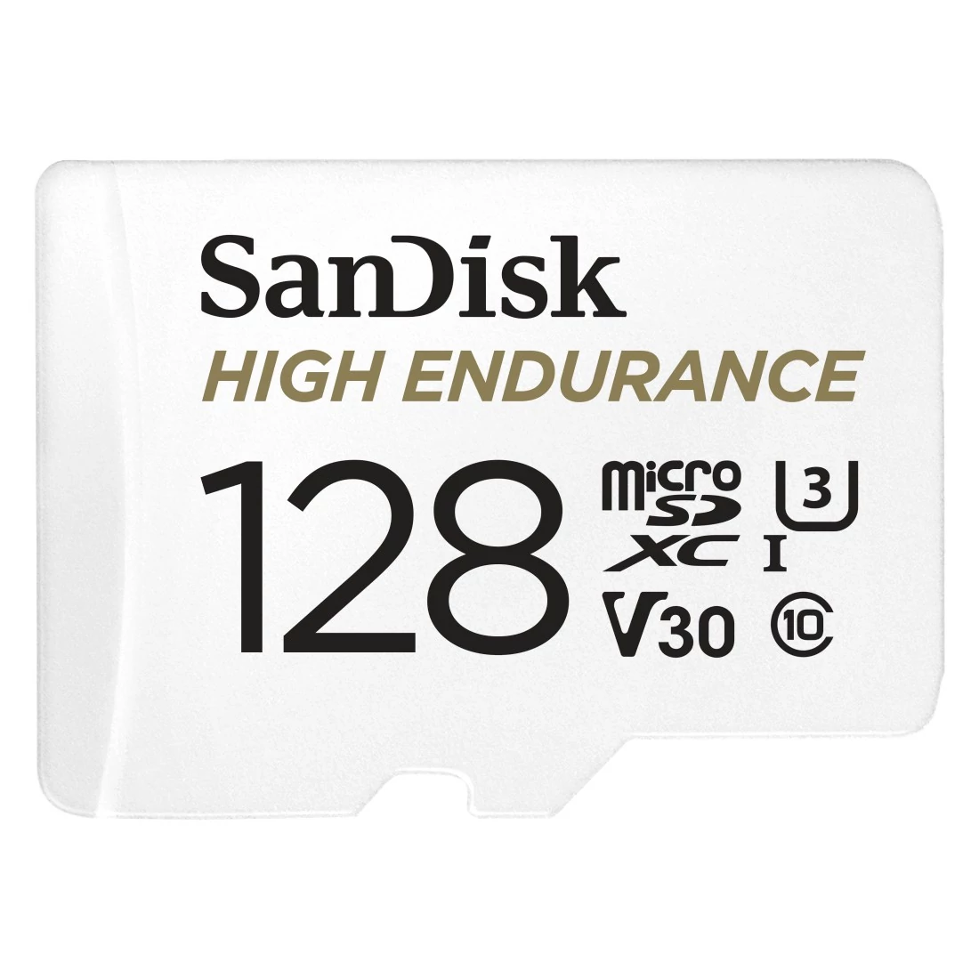 SANDISK MICROSD XC KÁRTYA HIGH ENDURANCE 128GB,100 MB/S,C10,U3,V30