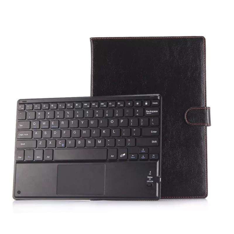 Univerzális tablet tok billentyűzettel, 9-10.5col tablethez, fekete