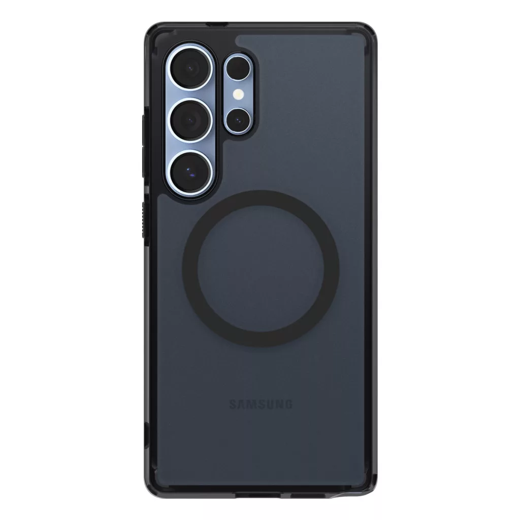 Spigen Ultra Hybrid MagFit Samsung Galaxy S25 Ultra tok, Frost Black, fekete