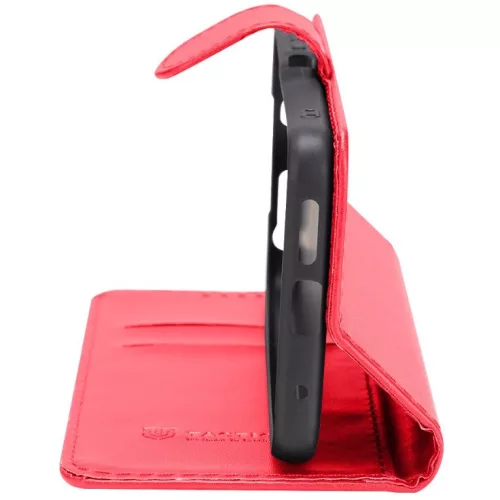 Tactical Field Notes Apple iPhone 16e flip tok, piros