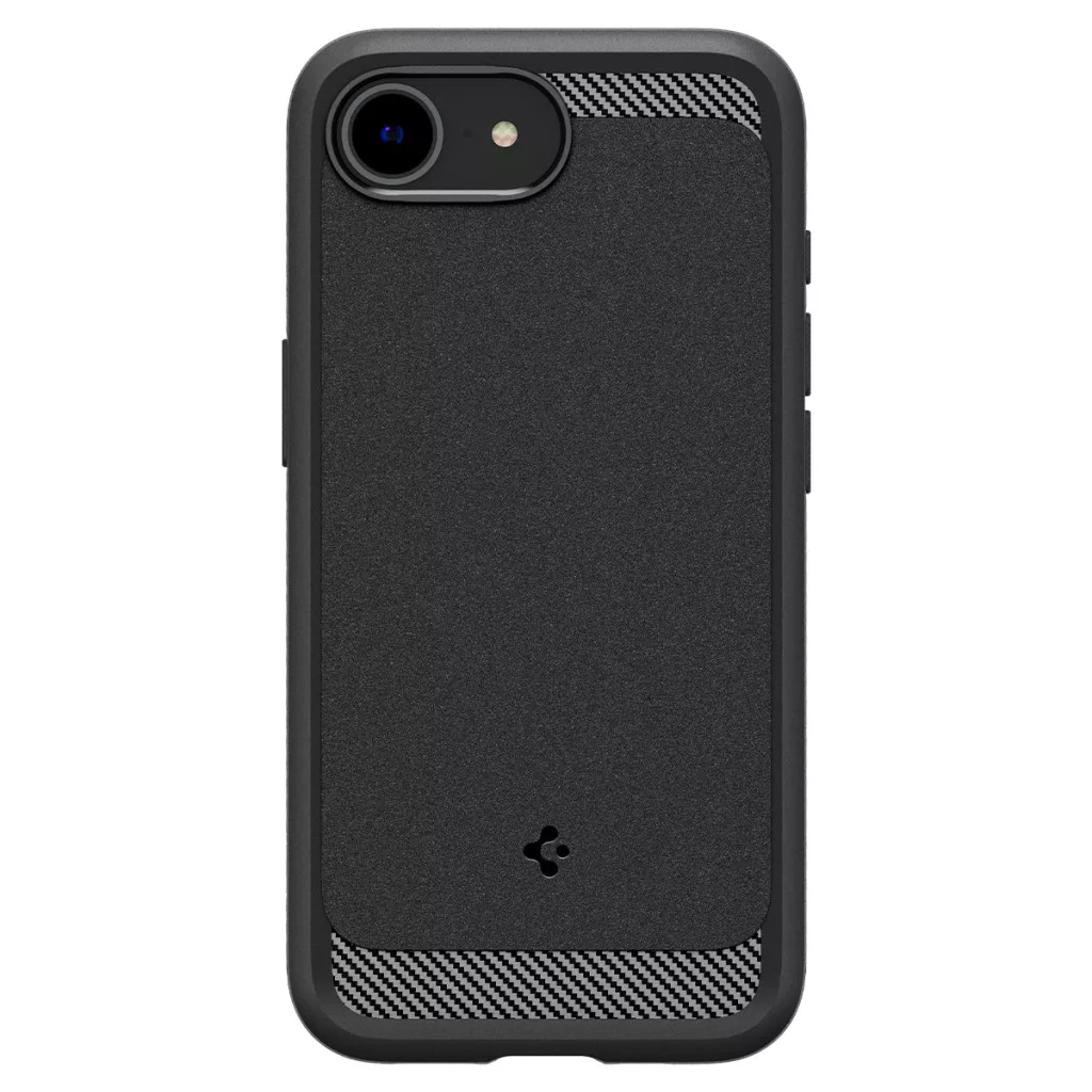 Spigen Rugged Armor MagFit Apple iPhone 16e MagSafetok, matt fekete