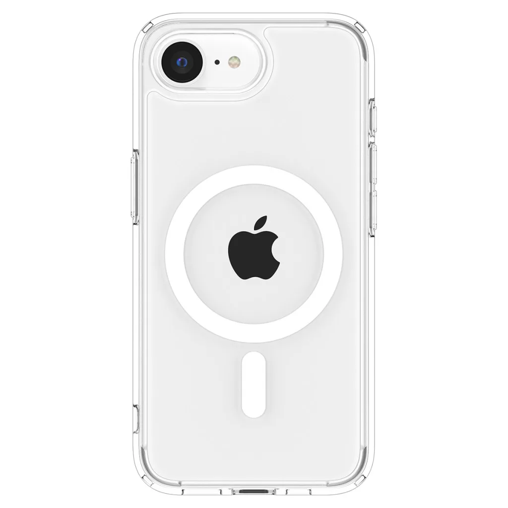 Spigen Ultra Hybrid MagFit Apple iPhone 16e MagSafetok, Clear White, átlátszó-fehér