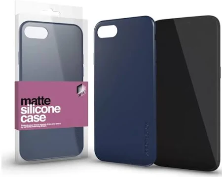 Szilikon matte tok ultra vékony kék Samsung S22 Ultra készülékhez