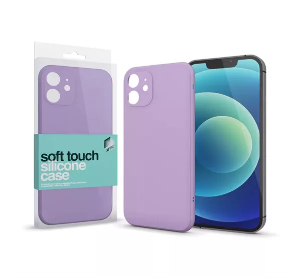 Soft Touch szilikon tok Slim lila Samsung A33 5G készülékhez