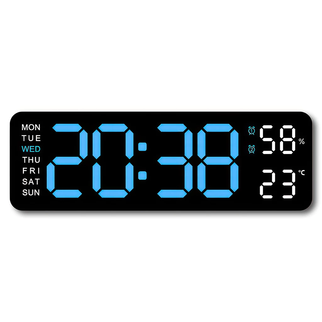 LED Multifunkciós Kompakt méretű asztali / fali óra