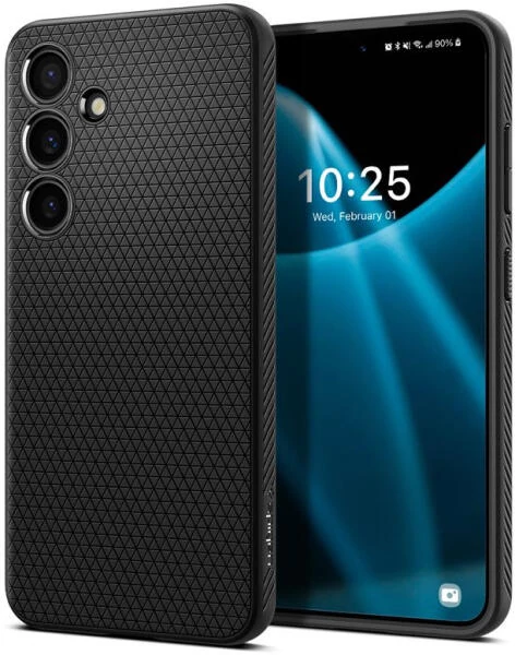 SPIGEN LIQUID AIR Samsung S24 szilikon telefonvédő fekete