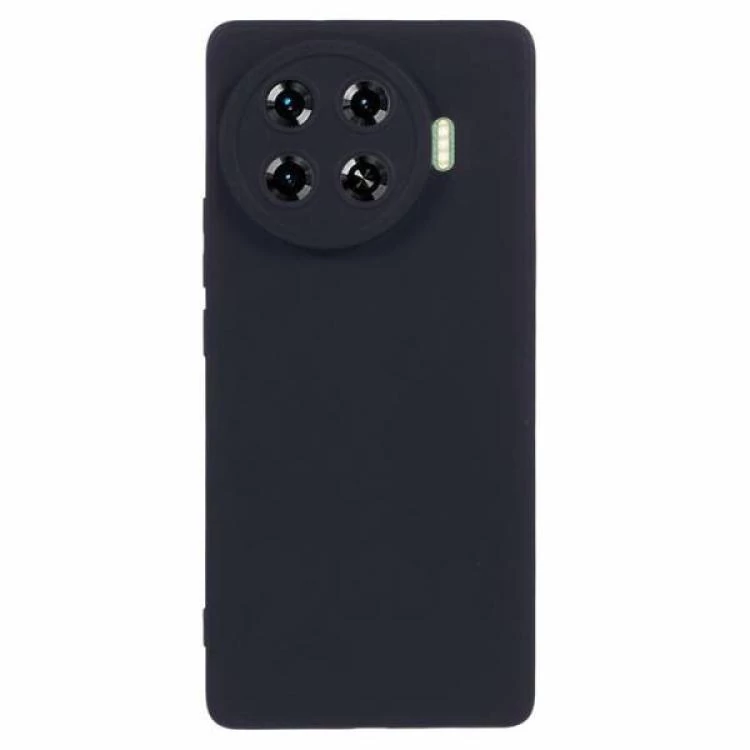 Tecno Spark 20 Pro Plus 4G Szilikon telefonvédő (matt) FEKETE