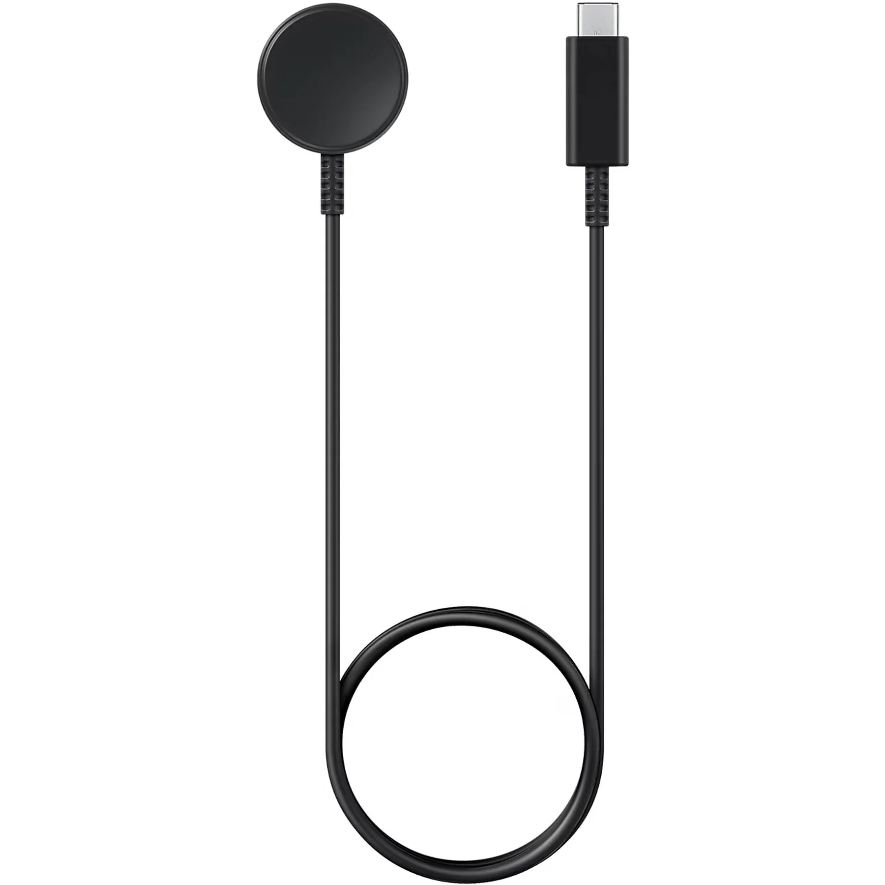 SAMSUNG asztali töltő Type-C (2A, wireless, mágneses, 80cm, Samsung Watch töltő) FEKETE