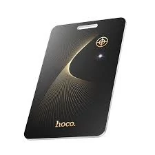 HOCO E92 bluetooth nyomkövető (kártya, táskába, autóba, valós idejű nyomkövetés) FEKETE