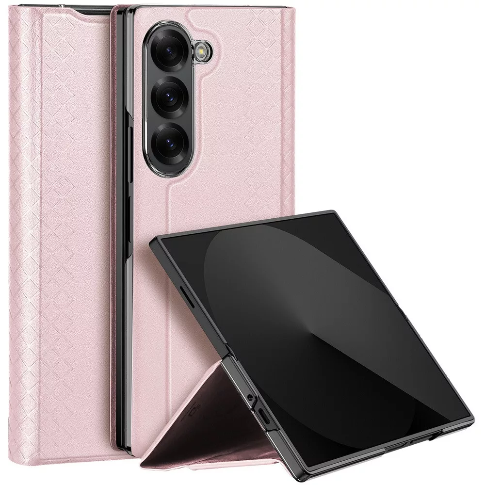 Samsung Galaxy Z Fold7 DUX DUCIS BRIL műanyag telefonvédő Rózsaszín