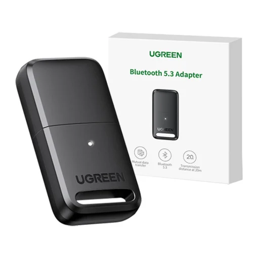 UGREEN CM591 bluetooth adapter (USB, v5.3) FEKETE