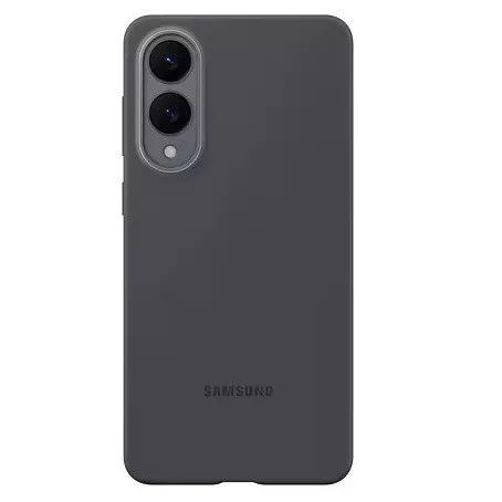 SAMSUNG szilikon telef onvédő FEKETE - Samsung Galaxy S25 Edge