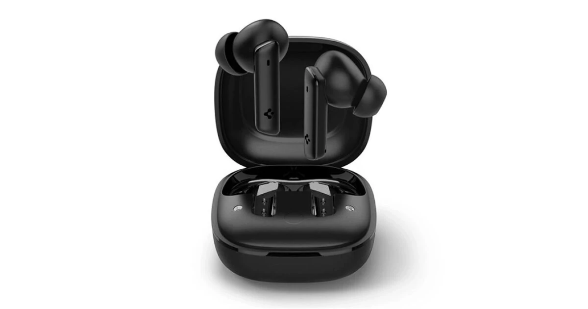 SPIGEN SA2402 ANC PRO bluetooth fülhallgató SZTEREO (v5.2, TWS, mikrofon, aktív zajszűrő + töltőtok)