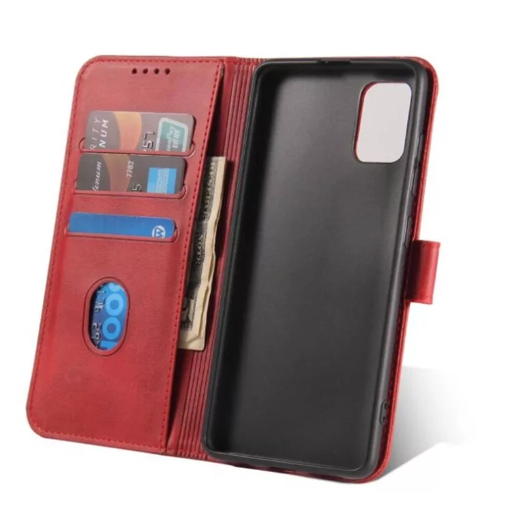 Marva Wallet Xiaomi Redmi A5 ökobőr könyvtok piros