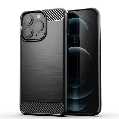 Honor 400 Carbon vékony szilikon tok fekete