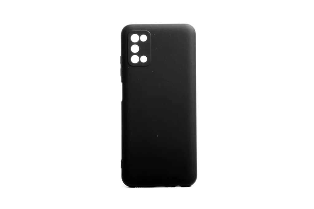 FORCELL SZILIKON HÁTLAPVÉDŐ TOK SAMSUNG GALAXY A03S, FEKETE